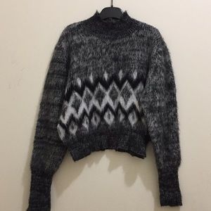 Abound black grey sweater ( sz XL)